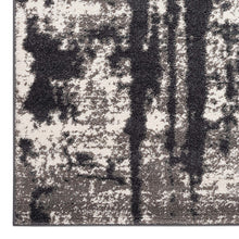 Load image into Gallery viewer, Gorgeous Trellis Plush Grey Runner