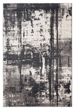 Load image into Gallery viewer, Gorgeous Trellis Plush Grey Rug