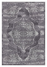 Load image into Gallery viewer, Victorian Traditional Grey Rug