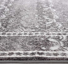 Load image into Gallery viewer, Contemporary Castle Grey Rug