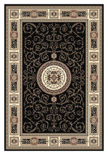 Load image into Gallery viewer, Golden Boarder Lover Black Rug