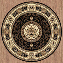 Load image into Gallery viewer, Golden Boarder Lover Black Round
