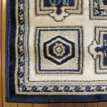 Load image into Gallery viewer, Golden Boarder Lover Dark Blue Rug