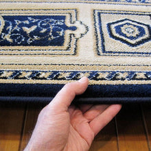 Load image into Gallery viewer, Golden Boarder Lover Dark Blue Rug