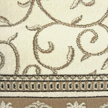 Load image into Gallery viewer, Elegant Boarder Traditional Lover Cream Rug