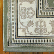 Load image into Gallery viewer, Elegant Boarder Traditional Lover Green Rug