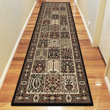Load image into Gallery viewer, Traditional Oriental Lover Black Runner