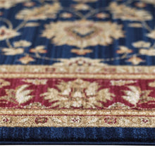 Load image into Gallery viewer, Persian Oriental Luxury Navy Rug