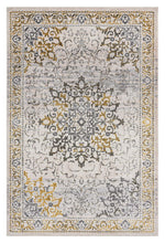Load image into Gallery viewer, Traditional Faded Stone Gold Rug