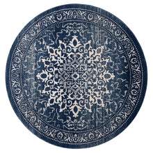 Load image into Gallery viewer, Traditional Faded Stone Navy Round