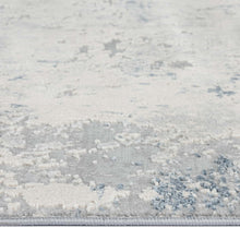 Load image into Gallery viewer, Stylish Transitional Faded Cloud Light Grey Rug