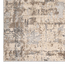 Load image into Gallery viewer, Stylish Faded Cloud Palette Light Grey Rug