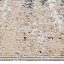 Load image into Gallery viewer, Stylish Faded Striped Reverse Light Grey Rug