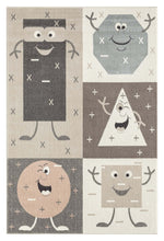 Load image into Gallery viewer, Kids Puzzle Beige Rug