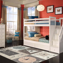 Load image into Gallery viewer, Kids Puzzle Beige Rug