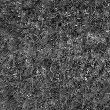Load image into Gallery viewer, Casual Plain Design Shaggy Dark Grey Rug