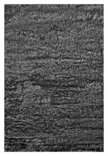 Load image into Gallery viewer, Casual Plain Design Shaggy Dark Grey Rug