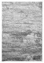 Load image into Gallery viewer, Casuals Plain Design Shaggy Light Grey Rug