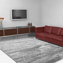 Load image into Gallery viewer, Casuals Plain Design Shaggy Light Grey Rug