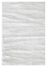 Load image into Gallery viewer, Casuals Plain Design Shaggy White Rug
