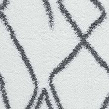 Load image into Gallery viewer, Moroccan Plushy Cream Rug