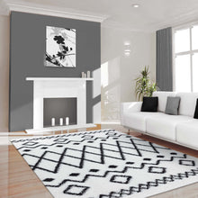 Load image into Gallery viewer, Moroccan Plushy Broken Cream Rug