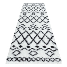 Load image into Gallery viewer, Moroccan Plushy Broken Cream Runner