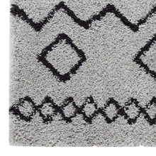 Load image into Gallery viewer, Moroccan Plushy Broken Grey Runner