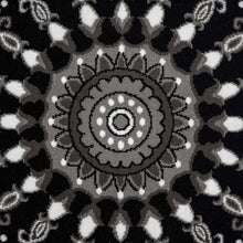 Load image into Gallery viewer, Versace Round Design Grey Rug
