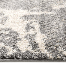 Load image into Gallery viewer, Graffiti Style Grey Rug