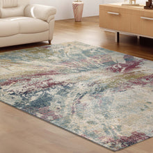 Load image into Gallery viewer, Melbourne Graffiti Style Green Rug