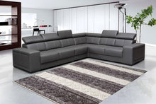 Load image into Gallery viewer, Tribal Knit Hand-Woven Wool Chocolate Rug