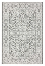Load image into Gallery viewer, Outdoor Traditional Lover Grey Rug