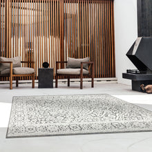 Load image into Gallery viewer, Outdoor Traditional Lover Grey Rug