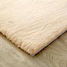 Load image into Gallery viewer, Plushy Plain pattern Shag Beige Rug