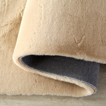 Load image into Gallery viewer, Plushy Plain pattern Shag Beige Rug