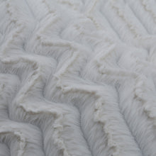 Load image into Gallery viewer, Plushy Tribal Pattern Shag Ivory Rug