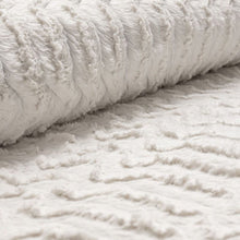 Load image into Gallery viewer, Plushy Tribal Pattern Shag Ivory Rug