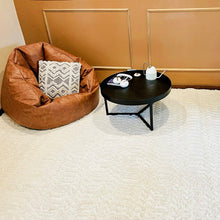 Load image into Gallery viewer, Plushy Tribal Pattern Shag Ivory Rug