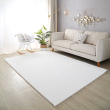 Load image into Gallery viewer, Plushy Plain Pattern Shag White Rug
