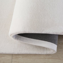 Load image into Gallery viewer, Plushy Plain Pattern Shag White Rug