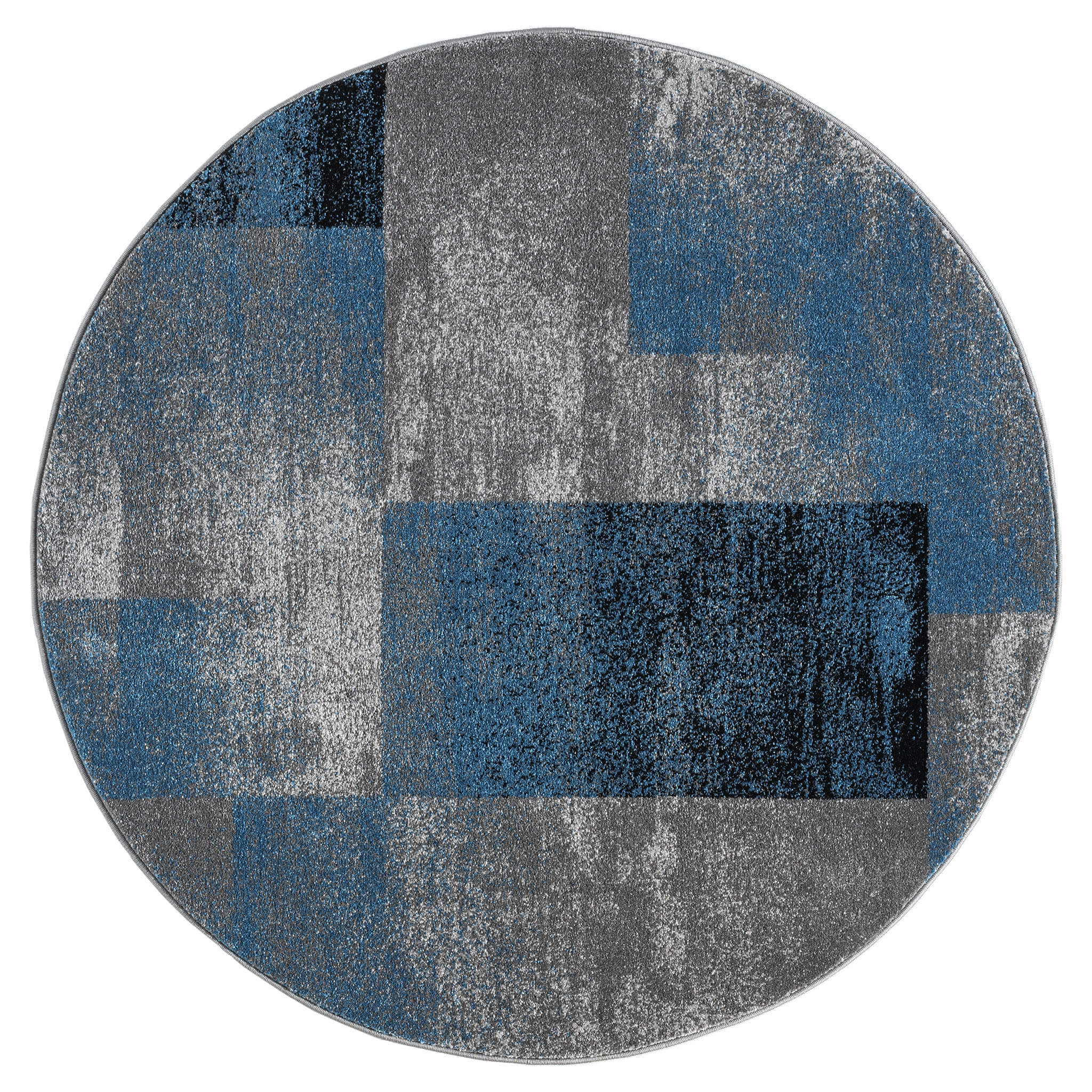 Slate 766 Blue Round – rugsland