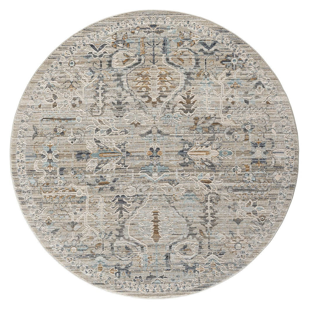 Aubrey Taupe Round