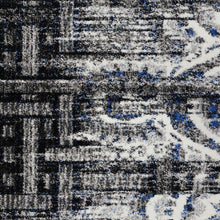 Load image into Gallery viewer, Modern Stripe Design Grey Rug
