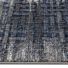 Load image into Gallery viewer, Modern Stripe Design Grey Rug
