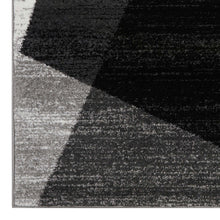 Load image into Gallery viewer, Modern Geometric Design Grey Hallway Runner
