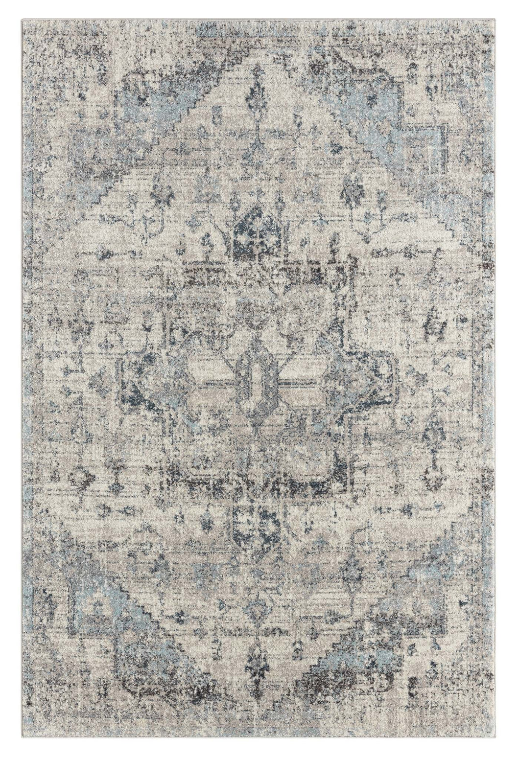 Victorian Style Faded Pattern Rug