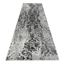 Load image into Gallery viewer, Moroccan Victorian Style Black Runner
