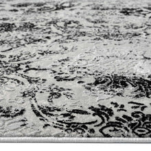 Load image into Gallery viewer, Moroccan Victorian Style Black Runner
