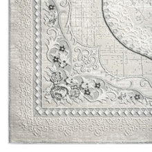 Load image into Gallery viewer, Classic Victorian Pattern Grey Rug

